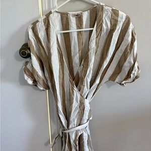 Faherty Willow Wrap Dress